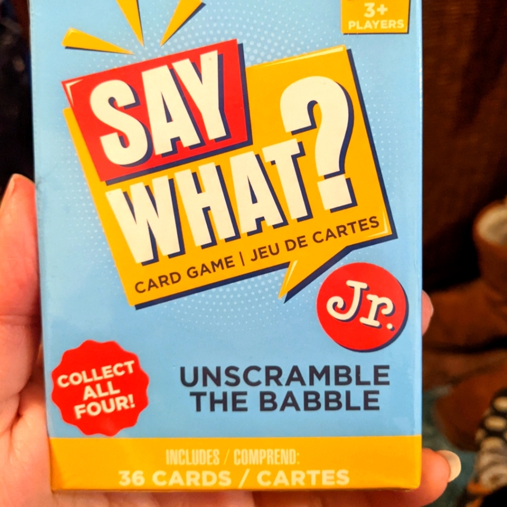 Say What? Card Game!
